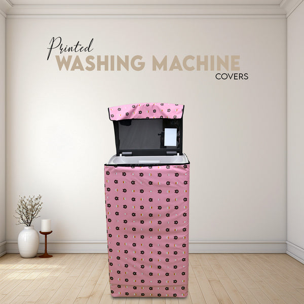 100%Waterproof Printed Washing Machine Cover In Parachute Fabric