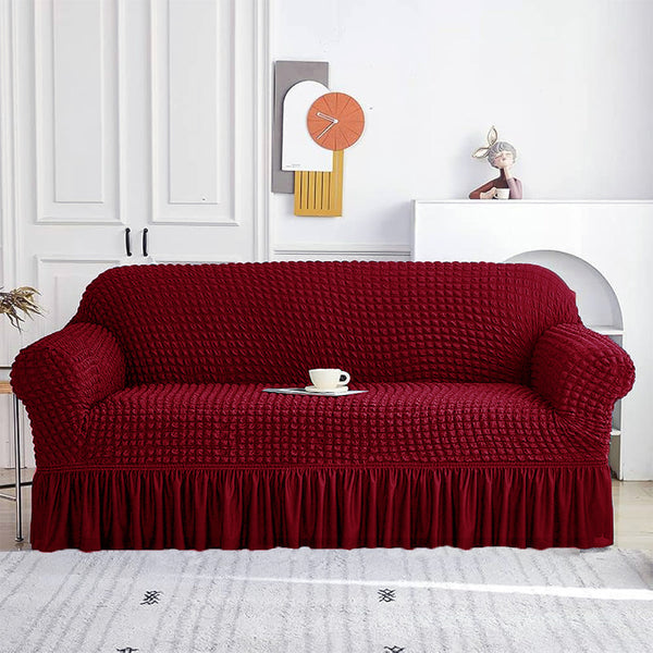 Persian Sofa Cover-Maroon