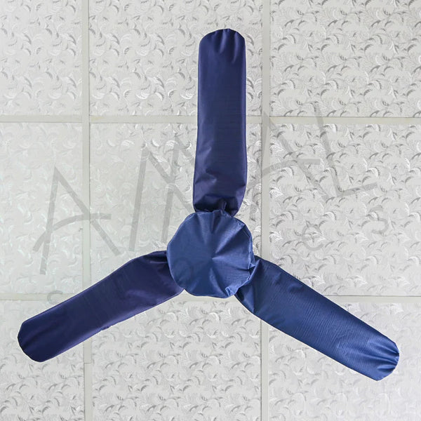 Poly Cotton Waterproof Ceiling Fan Cover In 3 Colors  - Universal Size