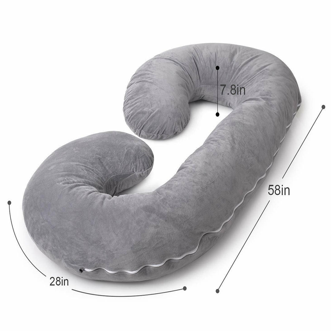 How to use c shaped pillow best sale